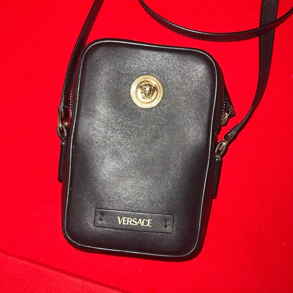 VERSACE MEDUSA CROSSBODY - Picture 1 of 4